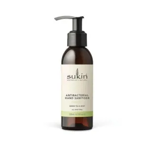 Sukin Antibacterial Hand Sanitiser Gel 125mL