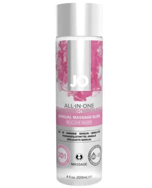 System Jo All In One Massage Glide - 4 Oz Strawberry