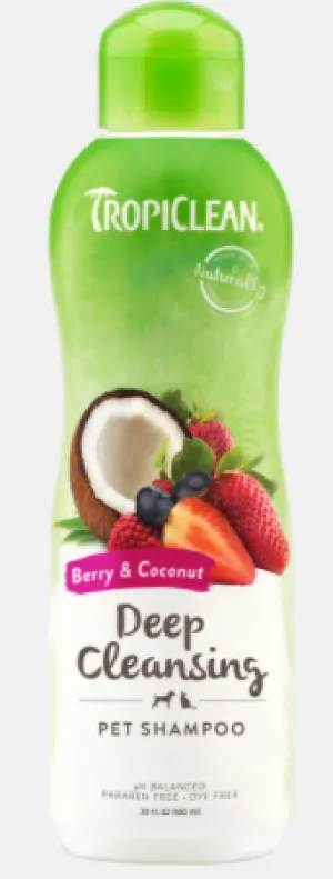 Tropiclean Berry & Coconut Pet Shampoo