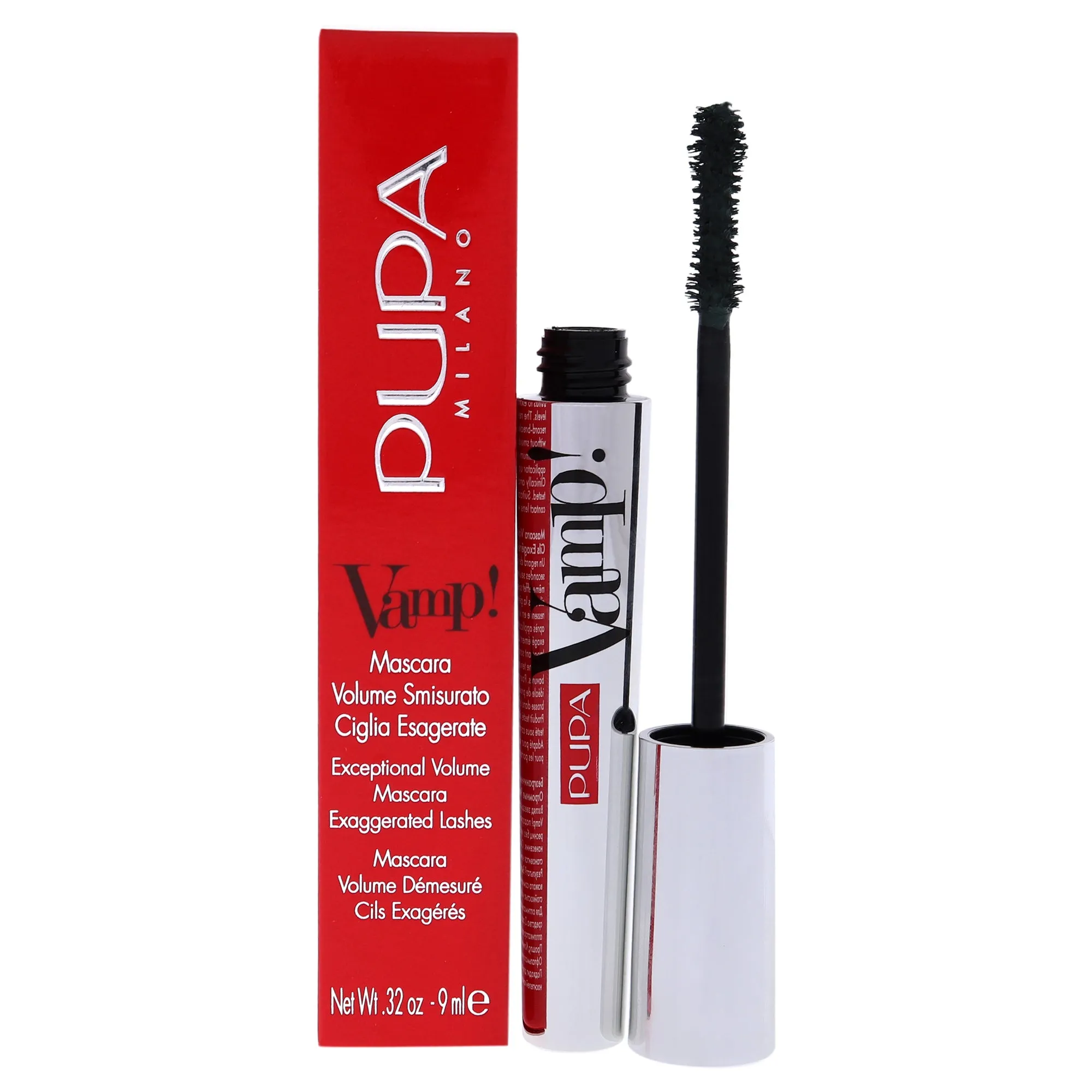 Vamp! Mascara - 504 Military Green by Pupa Milano for Women - 0.32 oz Mascara